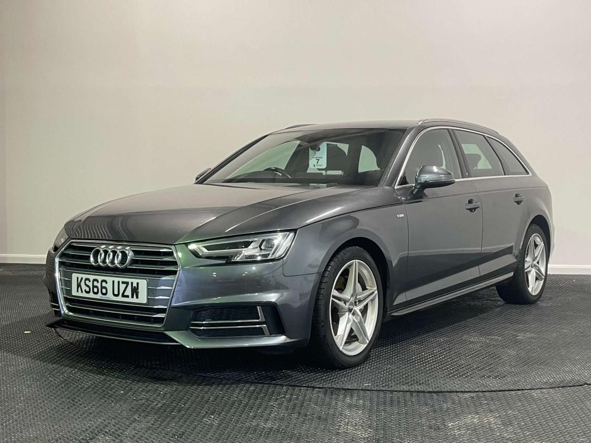 AUDI A4 2017 (66) 2.0 TDI ULTRA S LINE ESTATE 5DR DIESEL S TRONIC EURO 6 (S/S) (190 PS) - 2017 - £11,500