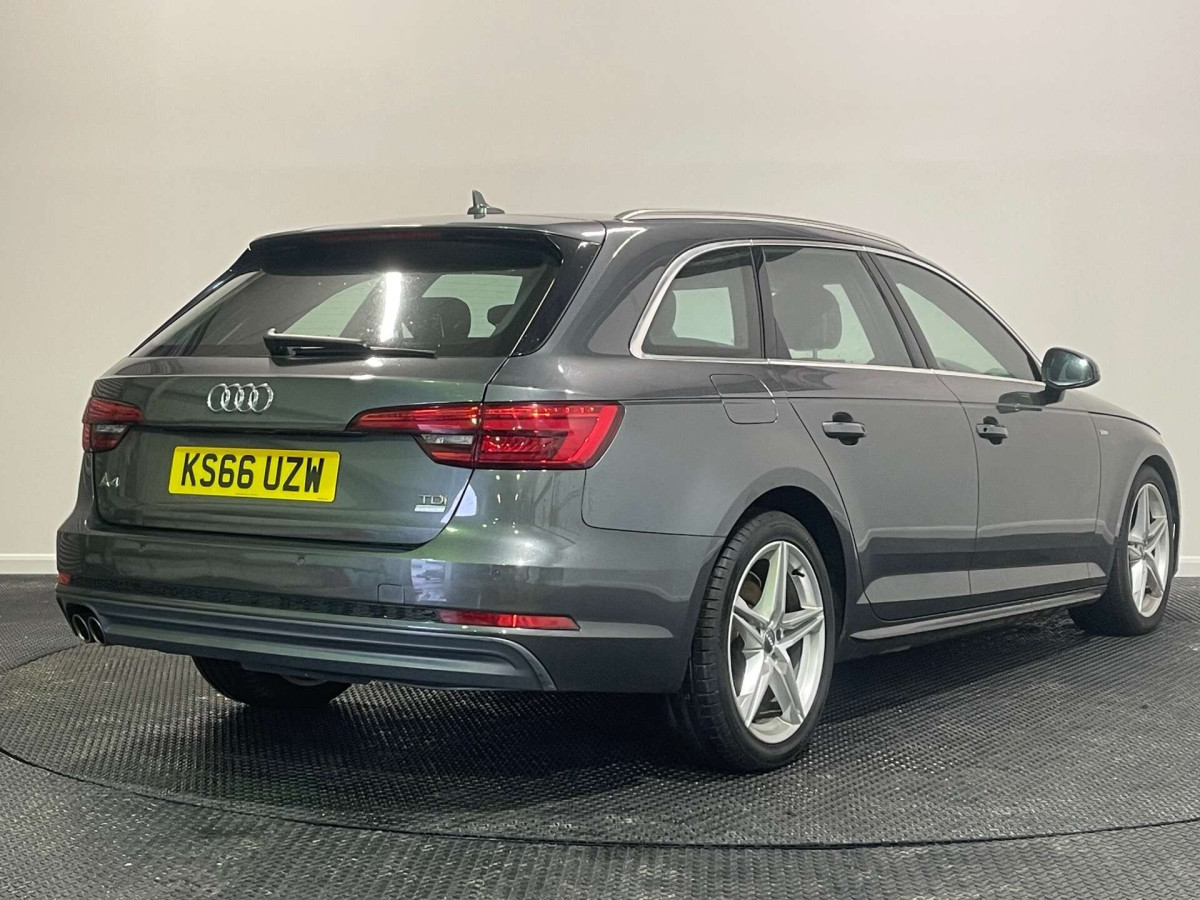 AUDI A4 2017 (66) 2.0 TDI ULTRA S LINE ESTATE 5DR DIESEL S TRONIC EURO 6 (S/S) (190 PS) - 2017 - £11,500