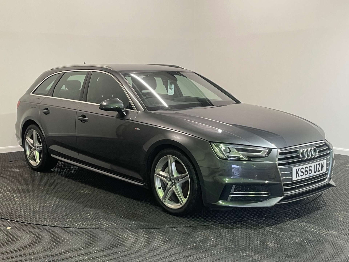 AUDI A4 2017 (66) 2.0 TDI ULTRA S LINE ESTATE 5DR DIESEL S TRONIC EURO 6 (S/S) (190 PS) - 2017 - £11,500