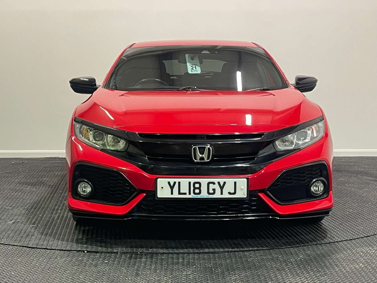 HONDA CIVIC 2018 (18) 1.0 VTEC TURBO SR HATCHBACK 5DR PETROL MANUAL EURO 6 (S/S) (126 PS) - 2018 - £10,750