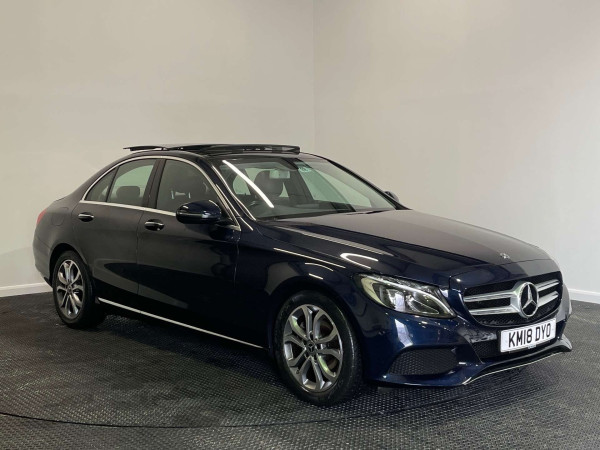 MERCEDES-BENZ C CLASS 2018 (18) 2.1 C220D SPORT (PREMIUM) SALOON 4DR DIESEL G-TRONIC+ EURO 6 (S/S) (170 PS)