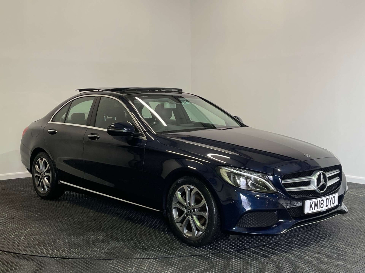 MERCEDES-BENZ C CLASS 2018 (18) 2.1 C220D SPORT (PREMIUM) SALOON 4DR DIESEL G-TRONIC+ EURO 6 (S/S) (170 PS) - 2018 - £13,800