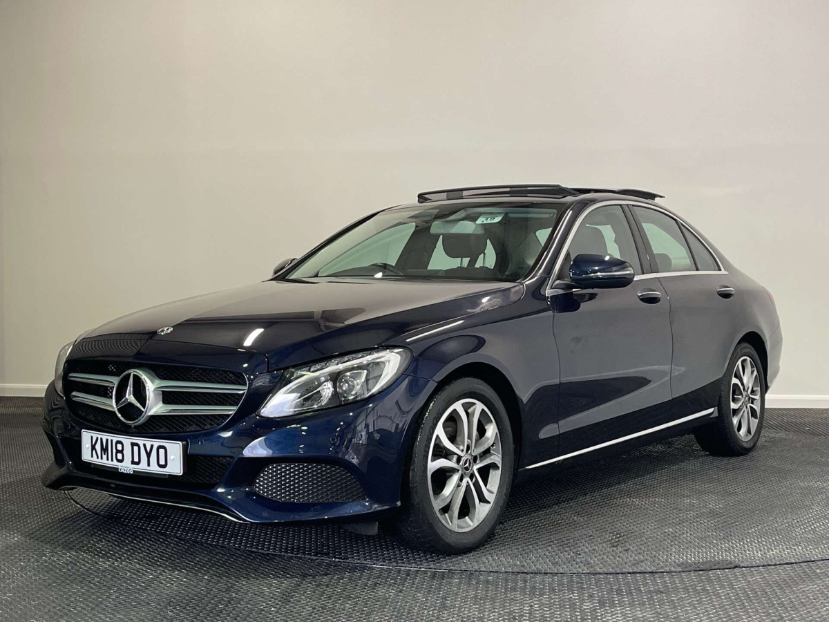 MERCEDES-BENZ C CLASS 2018 (18) 2.1 C220D SPORT (PREMIUM) SALOON 4DR DIESEL G-TRONIC+ EURO 6 (S/S) (170 PS) - 2018 - £13,800