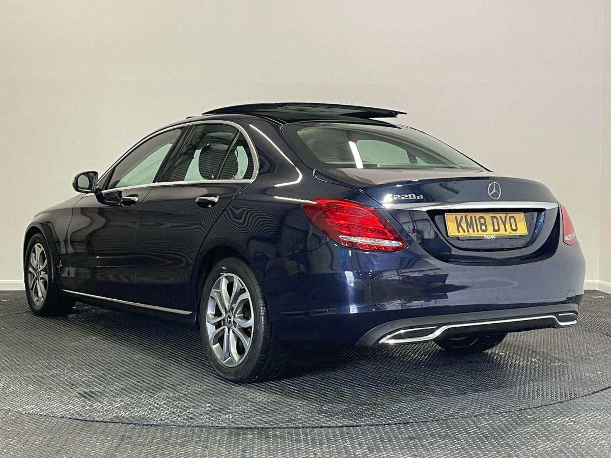 MERCEDES-BENZ C CLASS 2018 (18) 2.1 C220D SPORT (PREMIUM) SALOON 4DR DIESEL G-TRONIC+ EURO 6 (S/S) (170 PS) - 2018 - £13,800