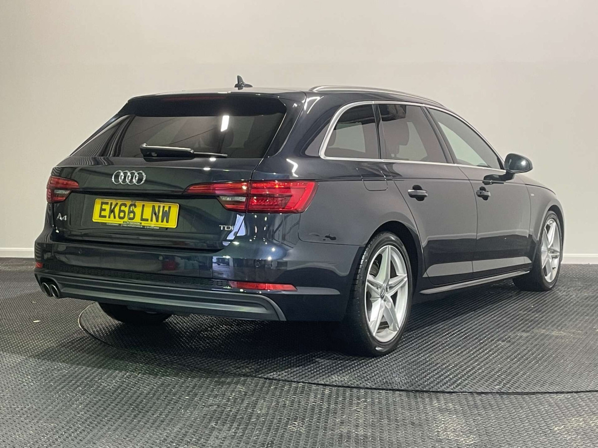 AUDI A4 2016 (66) 2.0 TDI ULTRA S LINE ESTATE 5DR DIESEL S TRONIC EURO 6 (S/S) (190 PS) - 2016 - £11,300