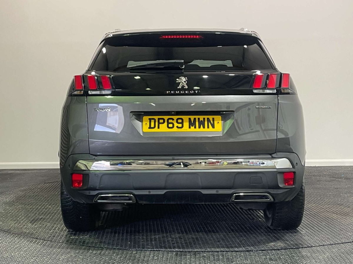 PEUGEOT 3008 2019 (69) 1.5 BLUEHDI GT LINE SUV 5DR DIESEL MANUAL EURO 6 (S/S) (130 PS) - 2019 - £12,500