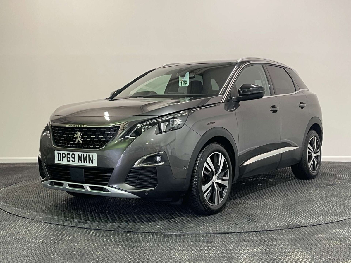 PEUGEOT 3008 2019 (69) 1.5 BLUEHDI GT LINE SUV 5DR DIESEL MANUAL EURO 6 (S/S) (130 PS) - 2019 - £12,500