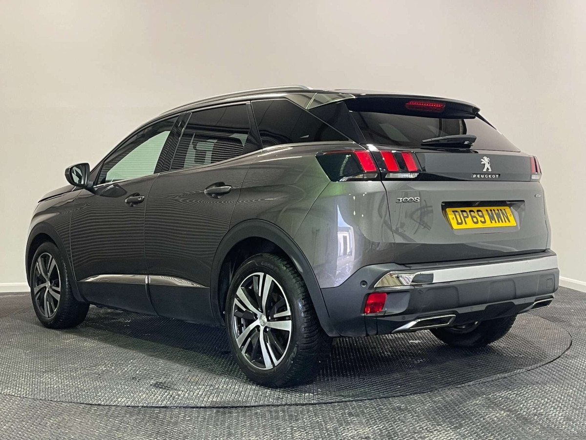 PEUGEOT 3008 2019 (69) 1.5 BLUEHDI GT LINE SUV 5DR DIESEL MANUAL EURO 6 (S/S) (130 PS) - 2019 - £12,500