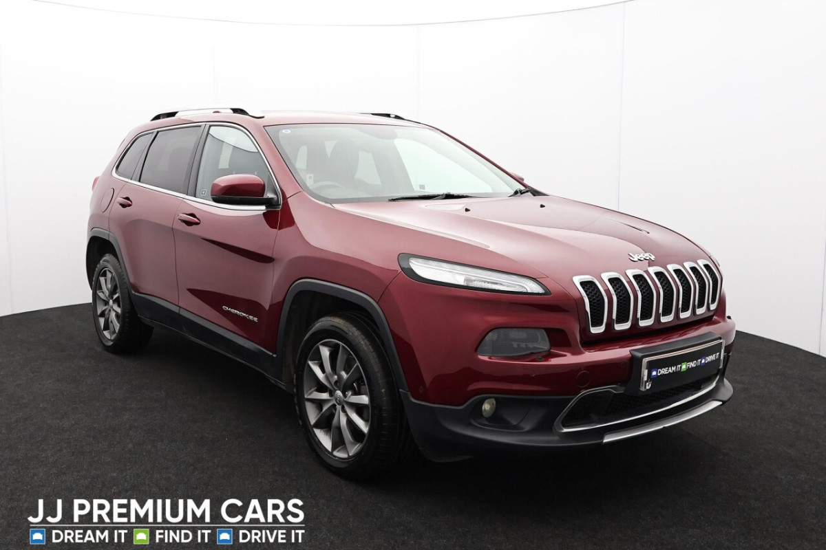 JEEP CHEROKEE 2.0 CRD LIMITED SUV 5DR DIESEL AUTO ACTIVE DRIVE II EURO 5 (S/S) (170 PS) L - 2015 - £9,000