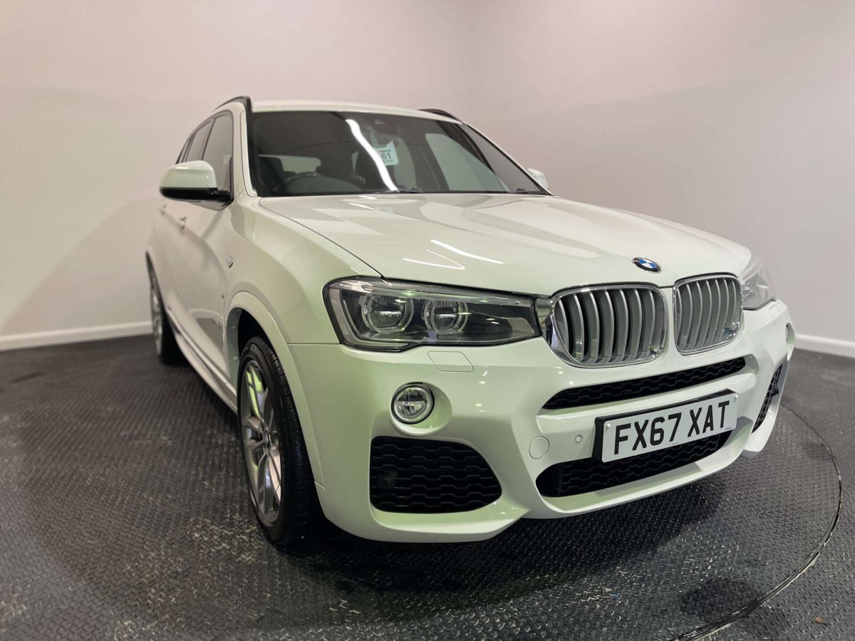 BMW X3 2017 (67) 3.0 35D M SPORT SUV 5DR DIESEL AUTO XDRIVE EURO 6 (S/S) (313 PS) - 2017 - £18,000