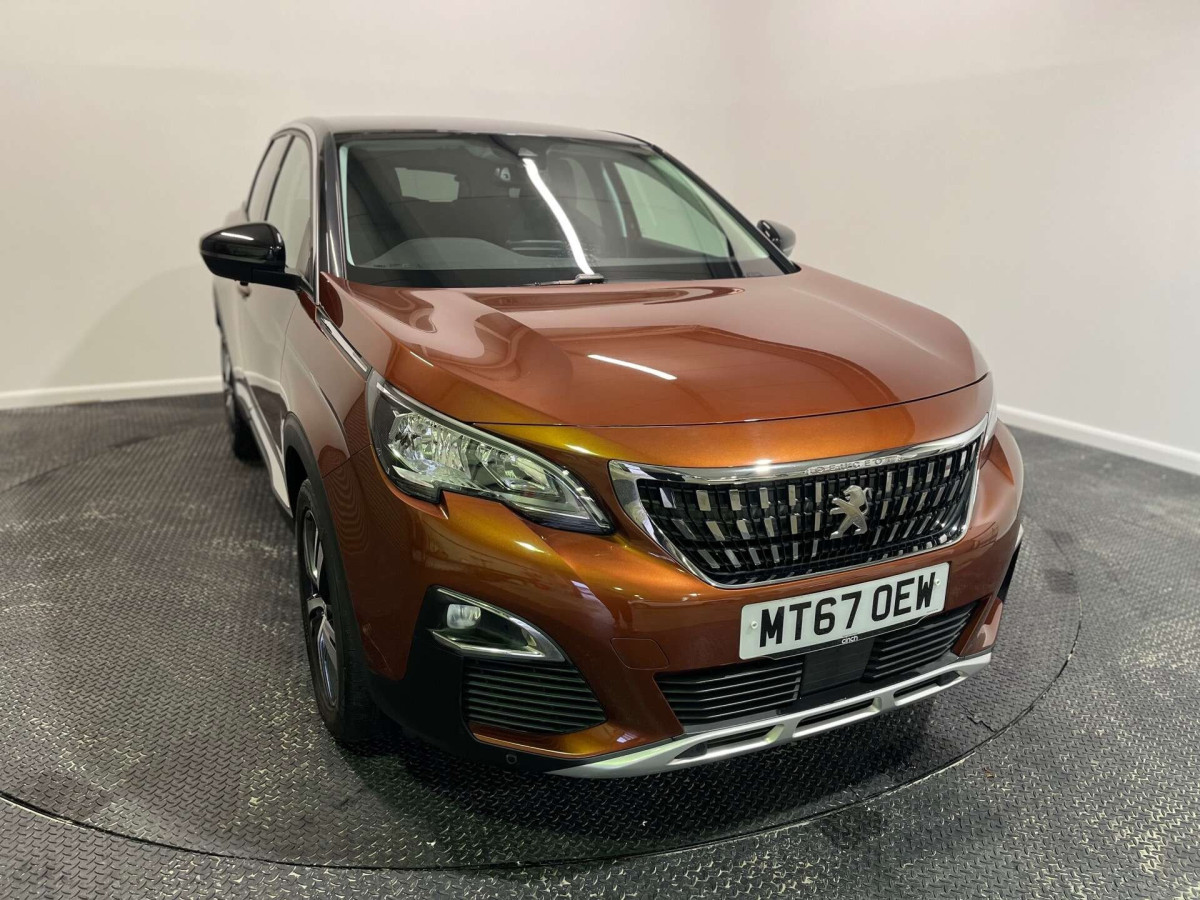 PEUGEOT 3008 2017 (67) 1.2 PURETECH ALLURE SUV 5DR PETROL MANUAL EURO 6 (S/S) (130 PS) - 2017 - £10,600