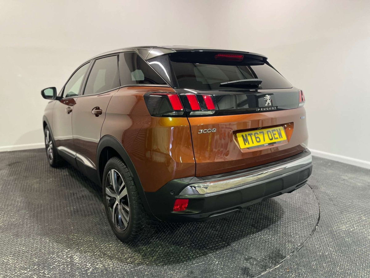 PEUGEOT 3008 2017 (67) 1.2 PURETECH ALLURE SUV 5DR PETROL MANUAL EURO 6 (S/S) (130 PS) - 2017 - £10,600