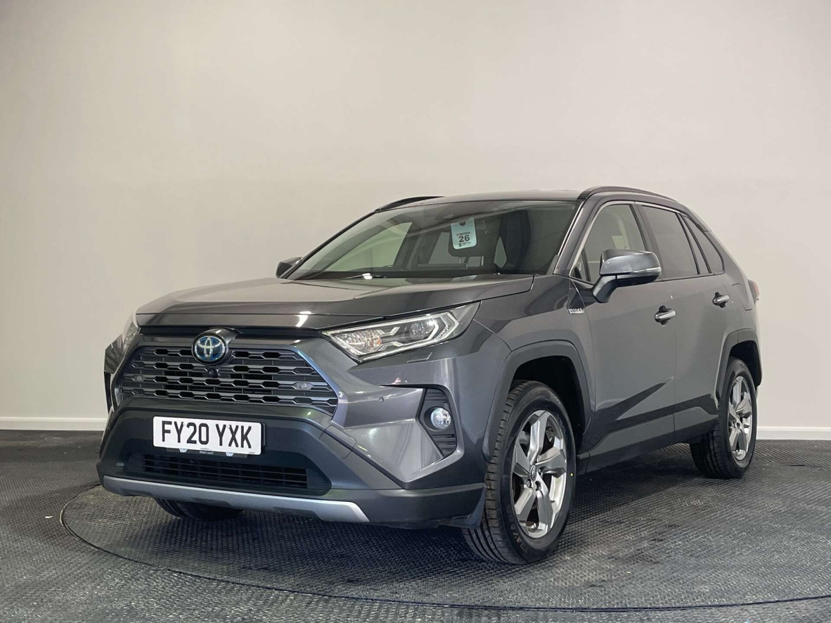 TOYOTA RAV4 2020 (20) 2.5 VVT-H EXCEL SUV 5DR PETROL HYBRID CVT EURO 6 (S/S) (218 PS) - 2020 - £17,000