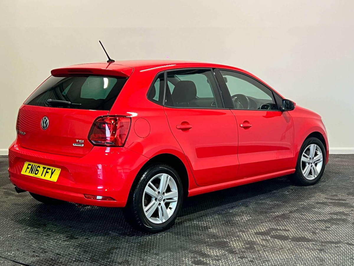 VOLKSWAGEN POLO 2016 (16) 1.2 TSI BLUEMOTION TECH MATCH HATCHBACK 5DR PETROL DSG EURO 6 (S/S) (90 PS) - 2016 - £9,000