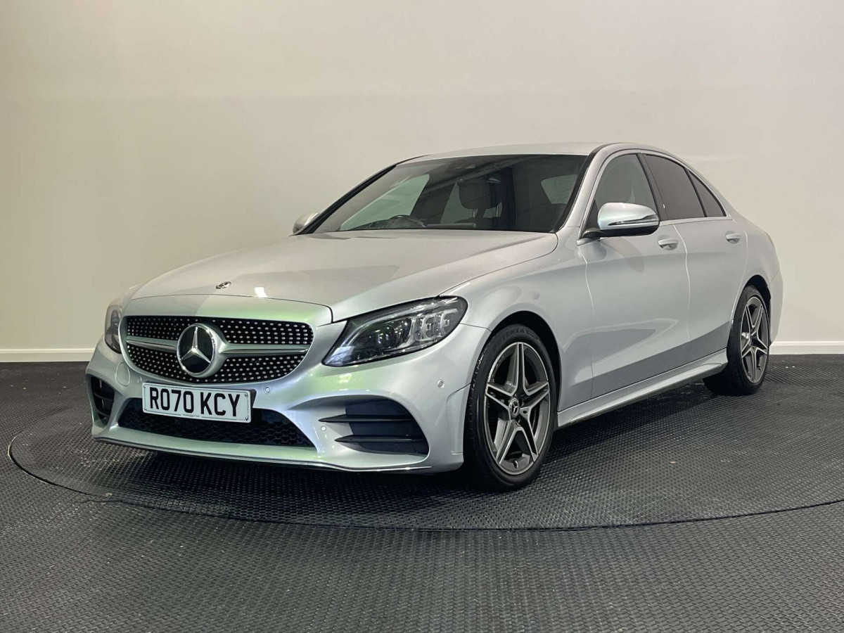 MERCEDES-BENZ C CLASS 2020 (70) 2.0 C220D AMG LINE (PREMIUM) SALOON 4DR DIESEL G-TRONIC+ EURO 6 (S/S) (194 - 2020 - £17,250