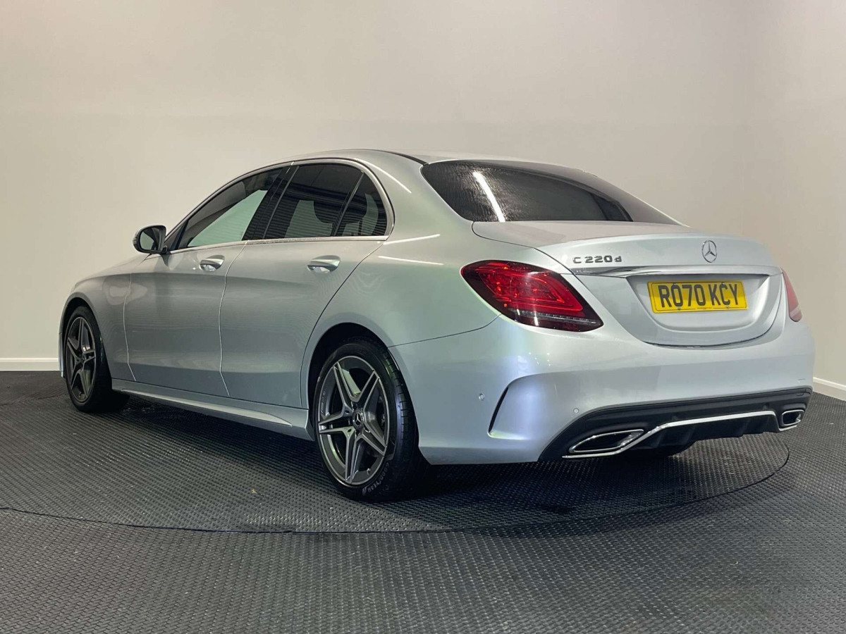 MERCEDES-BENZ C CLASS 2020 (70) 2.0 C220D AMG LINE (PREMIUM) SALOON 4DR DIESEL G-TRONIC+ EURO 6 (S/S) (194 - 2020 - £17,250