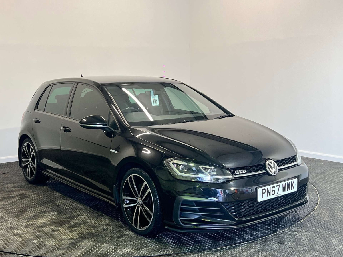 VOLKSWAGEN GOLF 2017 (67) 2.0 TDI BLUEMOTION TECH GTD HATCHBACK 5DR DIESEL DSG EURO 6 (S/S) (184 PS) - 2017 - £15,300