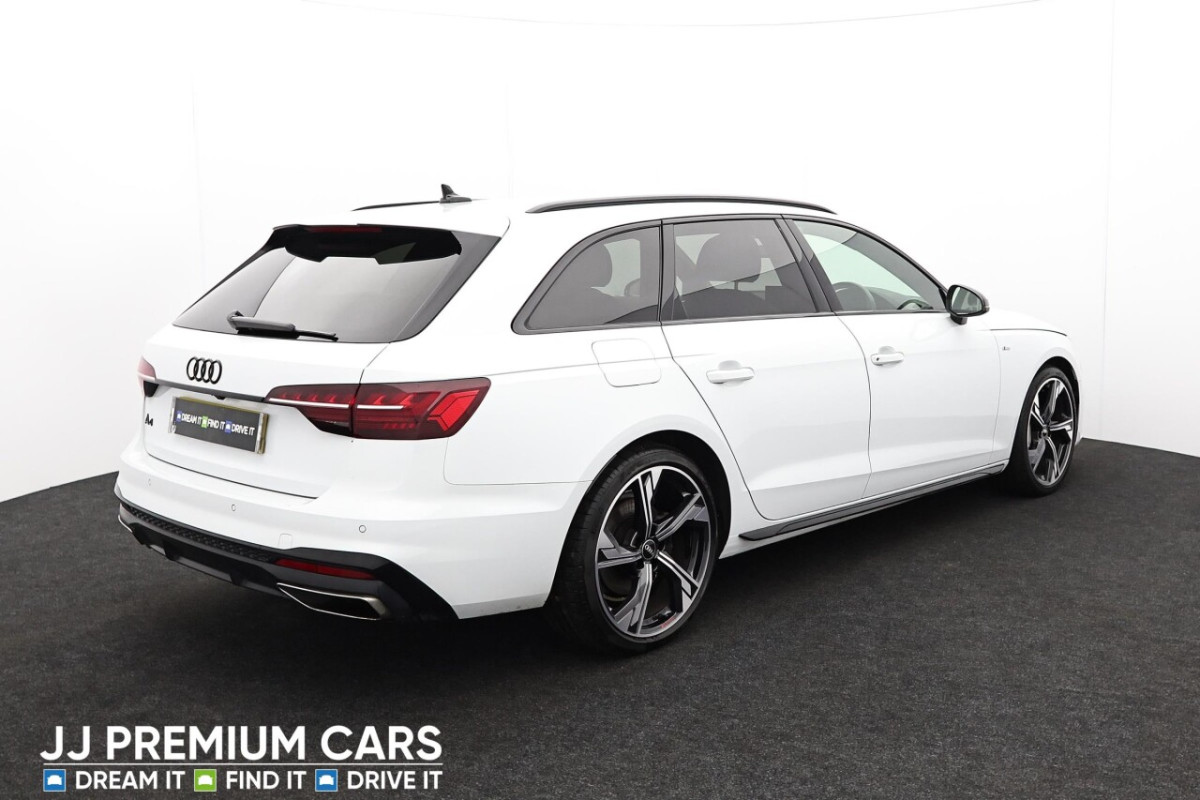 AUDI A4 AVANT 2.0 TFSI 40 BLACK EDITION ESTATE 5DR PETROL S TRONIC EURO 6 (S/S) (204 PS) - 2022 - £24,801