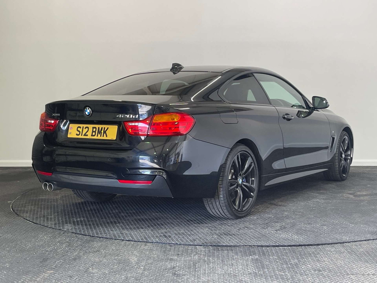 BMW 4 SERIES 2015 (65) 2.0 420D M SPORT COUPE 2DR DIESEL AUTO XDRIVE EURO 6 (S/S) (190 PS) - 2015 - £10,299