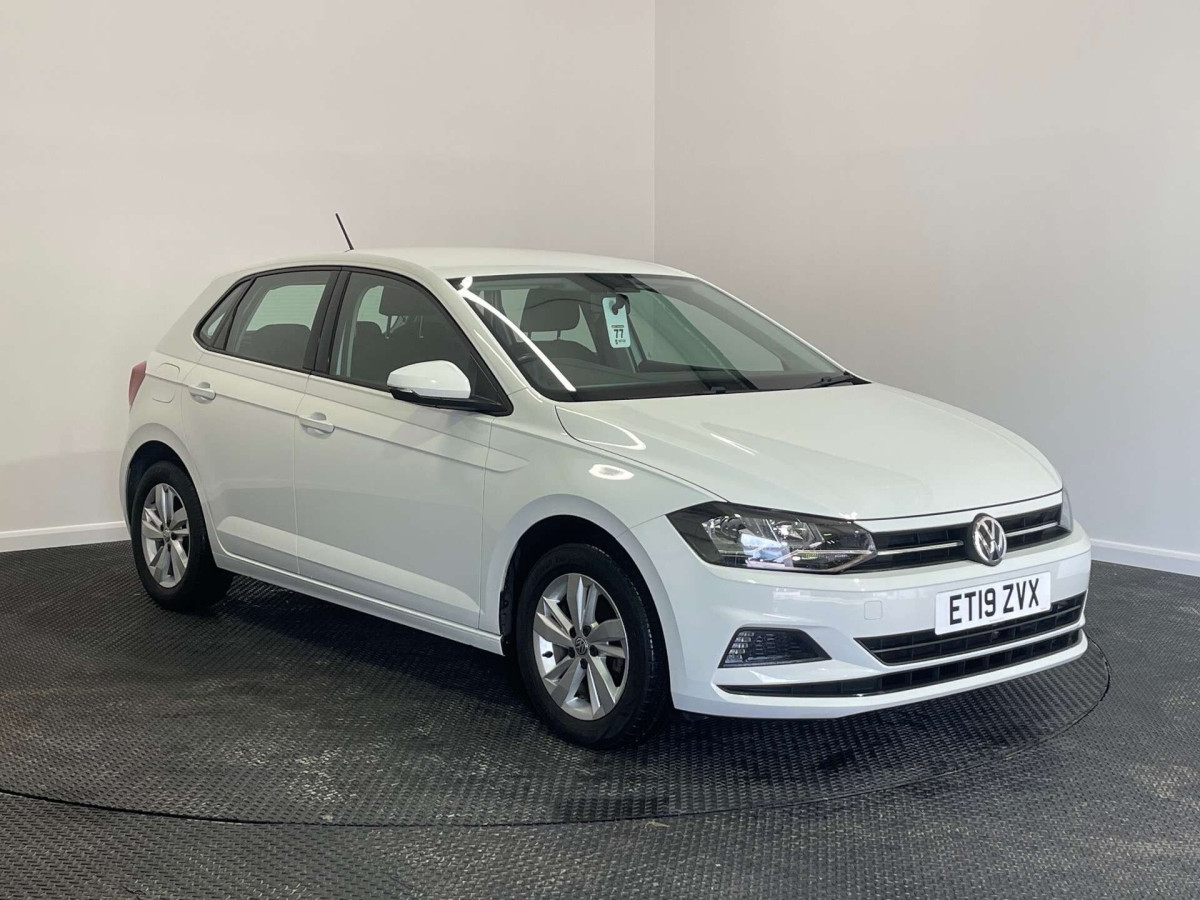 VOLKSWAGEN POLO 2019 (19) 1.0 TSI GPF SE HATCHBACK 5DR PETROL MANUAL EURO 6 (S/S) (95 PS) - 2019 - £11,500