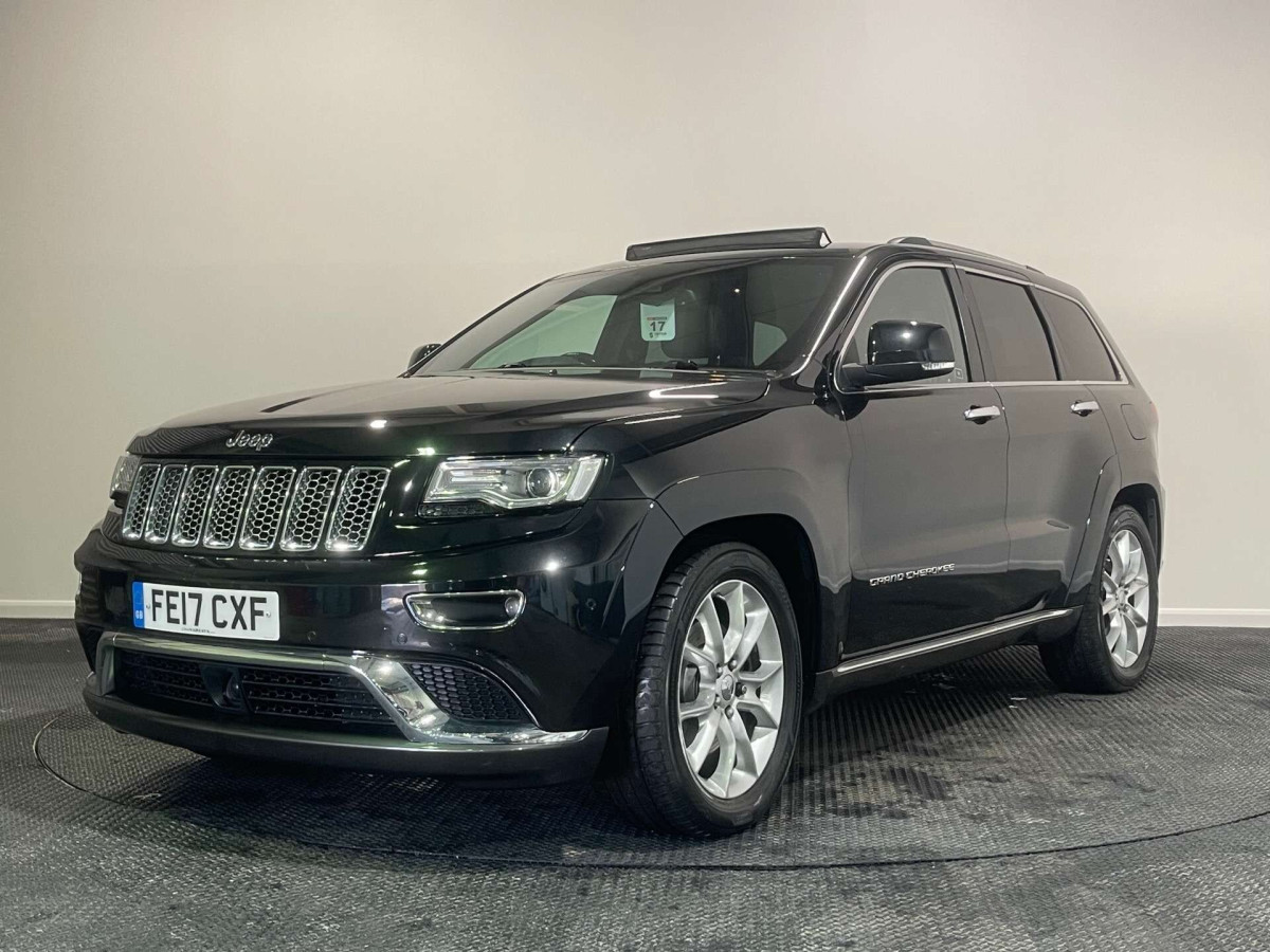 JEEP GRAND CHEROKEE 2017 (17) 3.0 V6 CRD SUMMIT SUV 5DR DIESEL AUTO 4WD EURO 6 (S/S) (250 PS) - 2017 - £17,400