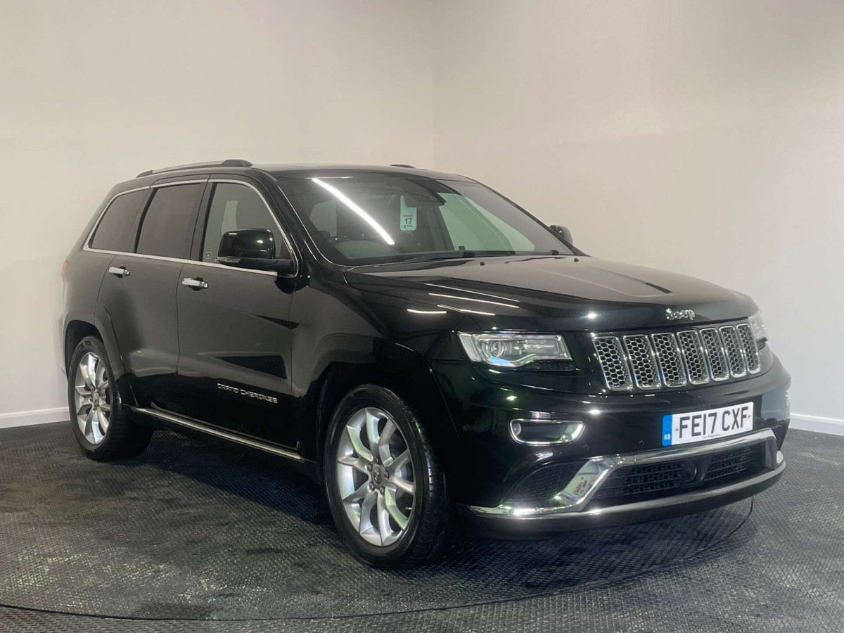 JEEP GRAND CHEROKEE 2017 (17) 3.0 V6 CRD SUMMIT SUV 5DR DIESEL AUTO 4WD EURO 6 (S/S) (250 PS) - 2017 - £17,400