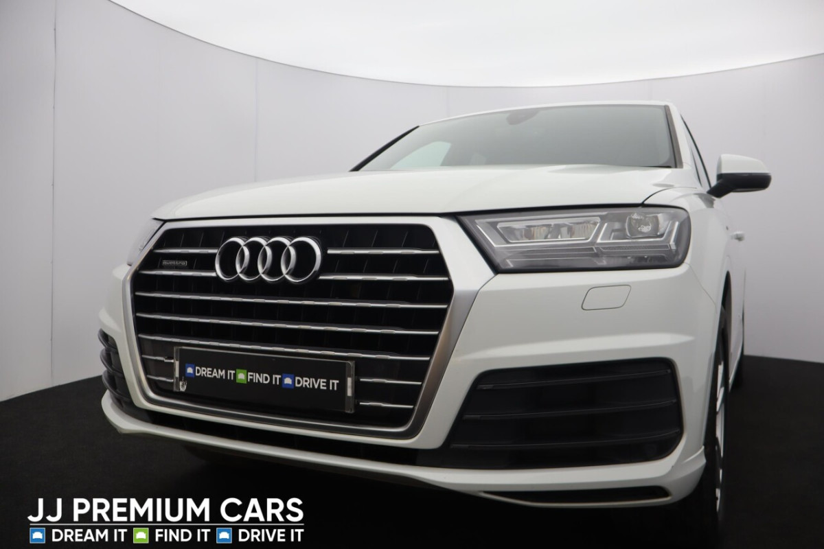 AUDI Q7 3.0 TDI V6 S LINE SUV 5DR DIESEL TIPTRONIC QUATTRO EURO 6 (S/S) (272 PS) EU - 2016 - £21,500