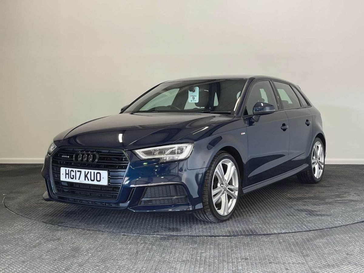 AUDI A3 2017 (17) 2.0 TDI S LINE SPORTBACK 5DR DIESEL S TRONIC AUTO 6SPD QUATTRO EURO 6 (S/S) - 2017 - £9,600