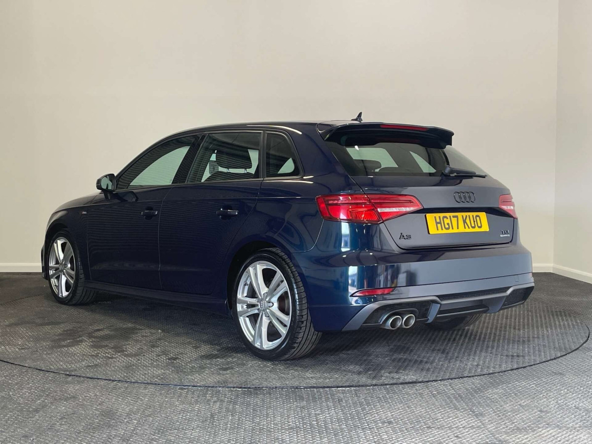 AUDI A3 2017 (17) 2.0 TDI S LINE SPORTBACK 5DR DIESEL S TRONIC AUTO 6SPD QUATTRO EURO 6 (S/S) - 2017 - £9,600