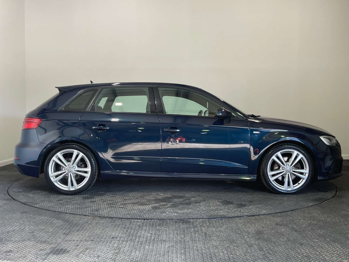 AUDI A3 2017 (17) 2.0 TDI S LINE SPORTBACK 5DR DIESEL S TRONIC AUTO 6SPD QUATTRO EURO 6 (S/S) - 2017 - £9,600