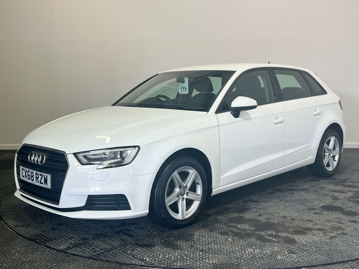 AUDI A3 2018 (68) 1.6 TDI 30 SE TECHNIK SPORTBACK 5DR DIESEL MANUAL EURO 6 (S/S) (116 PS) - 2018 - £10,900