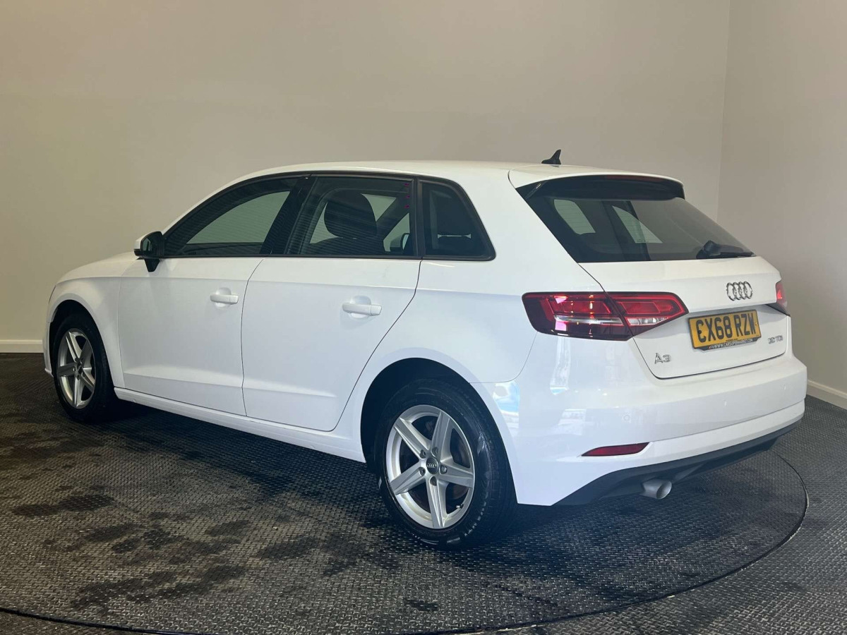 AUDI A3 2018 (68) 1.6 TDI 30 SE TECHNIK SPORTBACK 5DR DIESEL MANUAL EURO 6 (S/S) (116 PS) - 2018 - £10,900