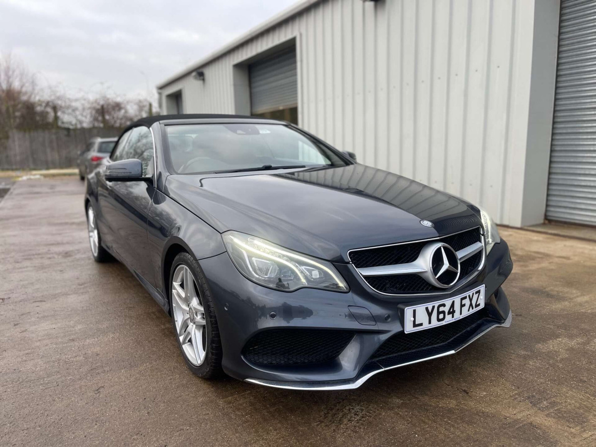 MERCEDES-BENZ E CLASS 2015 (64) 2.1 E250 CDI AMG LINE CABRIOLET 2DR DIESEL G-TRONIC+ EURO 5 (S/S) (204 PS) - 2015 - £8,000