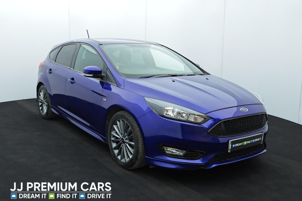 FORD FOCUS 1.0T ECOBOOST ST-LINE HATCHBACK 5DR PETROL MANUAL EURO 6 (S/S) (140 PS) CRU - 2018 - £8,301