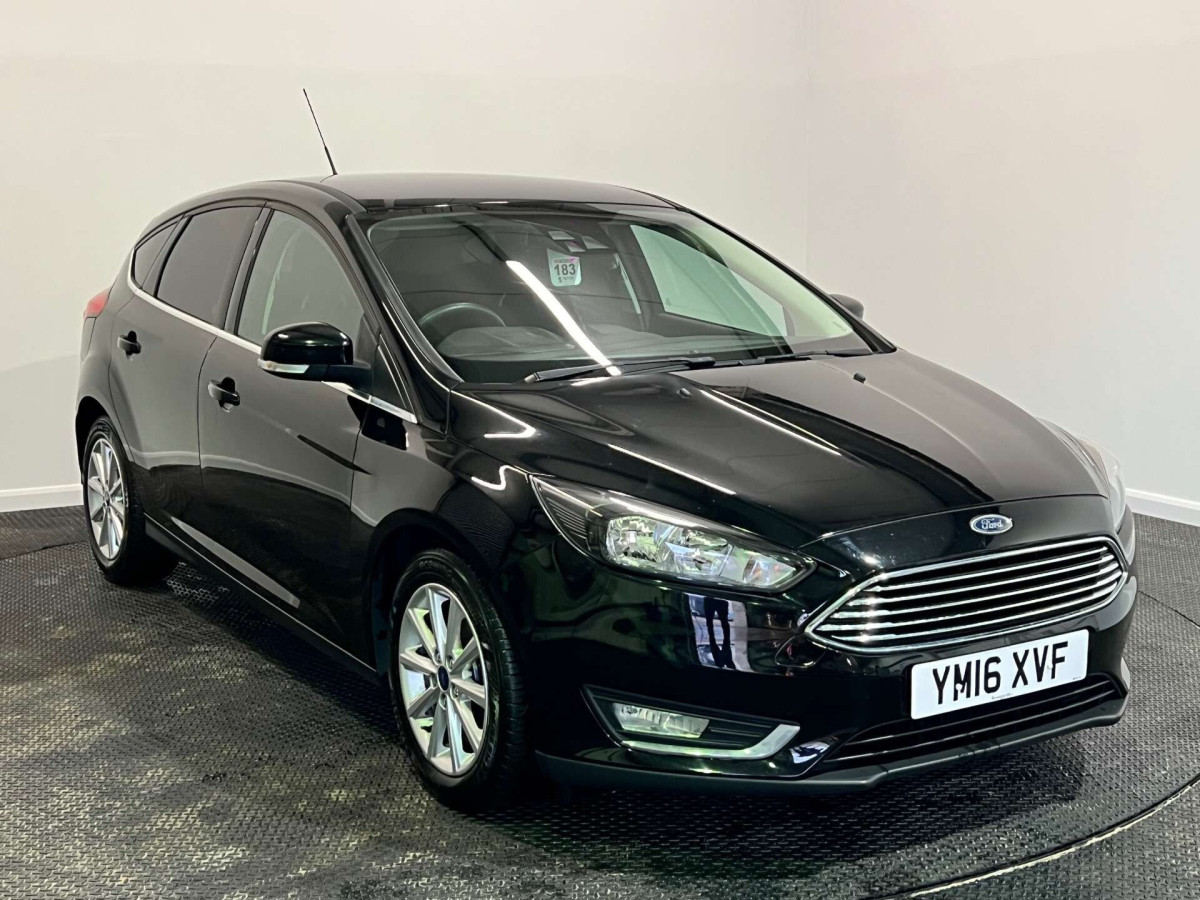 FORD FOCUS 2016 (16) 1.5 TDCI TITANIUM HATCHBACK 5DR DIESEL MANUAL EURO 6 (S/S) (120 PS) - 2016 - £7,900