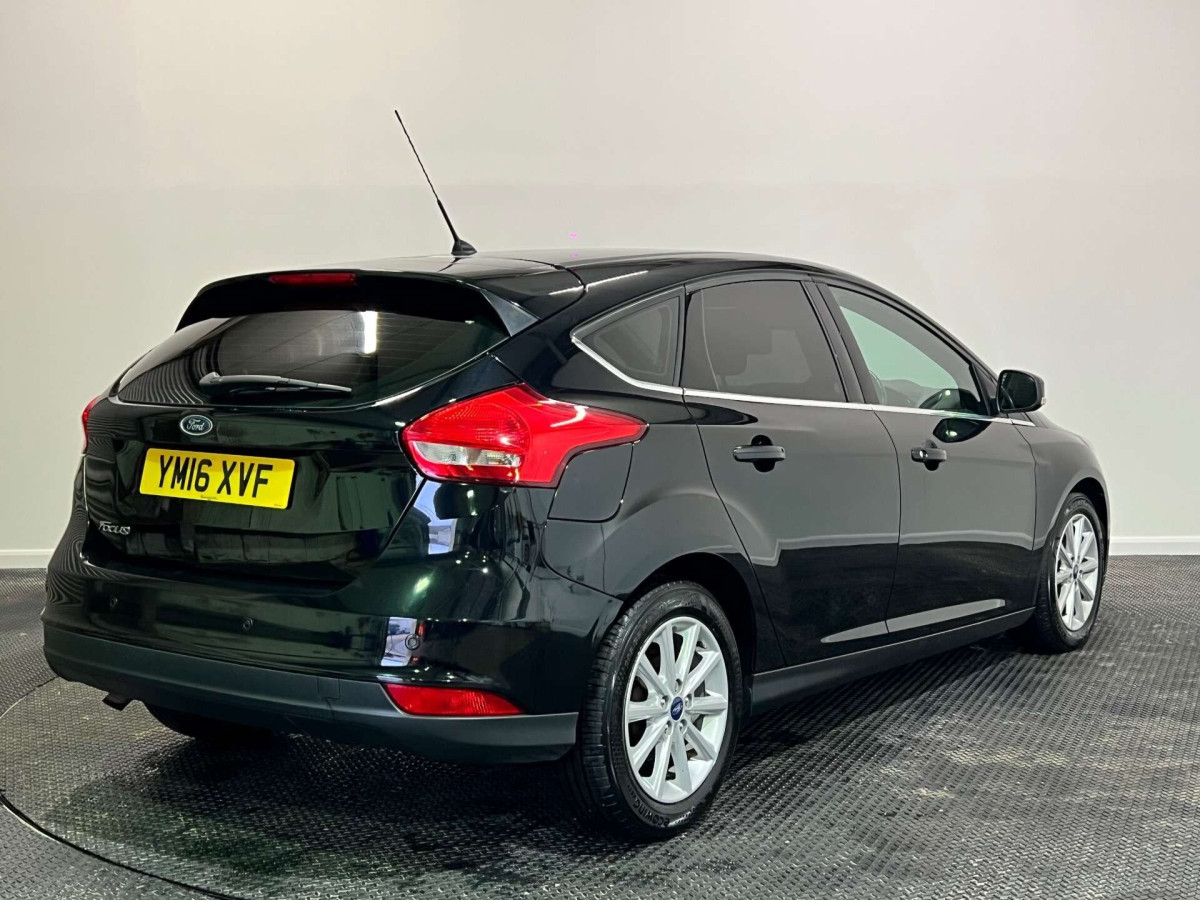 FORD FOCUS 2016 (16) 1.5 TDCI TITANIUM HATCHBACK 5DR DIESEL MANUAL EURO 6 (S/S) (120 PS) - 2016 - £7,900