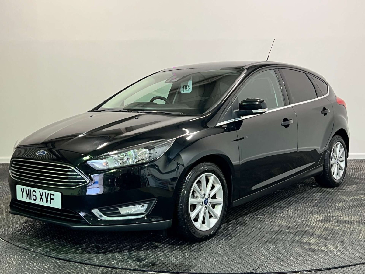 FORD FOCUS 2016 (16) 1.5 TDCI TITANIUM HATCHBACK 5DR DIESEL MANUAL EURO 6 (S/S) (120 PS) - 2016 - £7,900