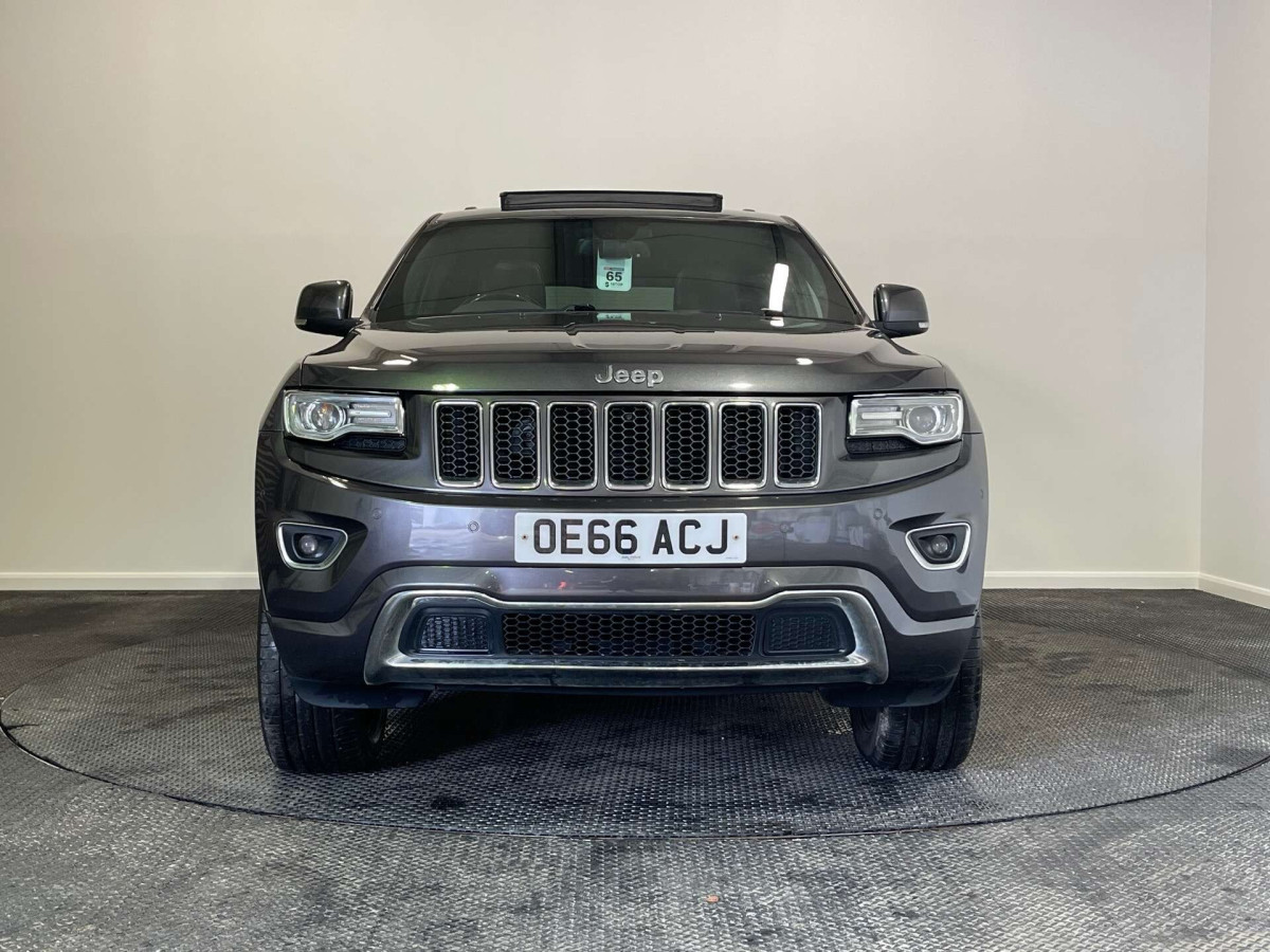 JEEP GRAND CHEROKEE 2017 (66) 3.0 V6 CRD OVERLAND SUV 5DR DIESEL AUTO 4WD EURO 6 (S/S) (250 PS) - 2017 - £14,650