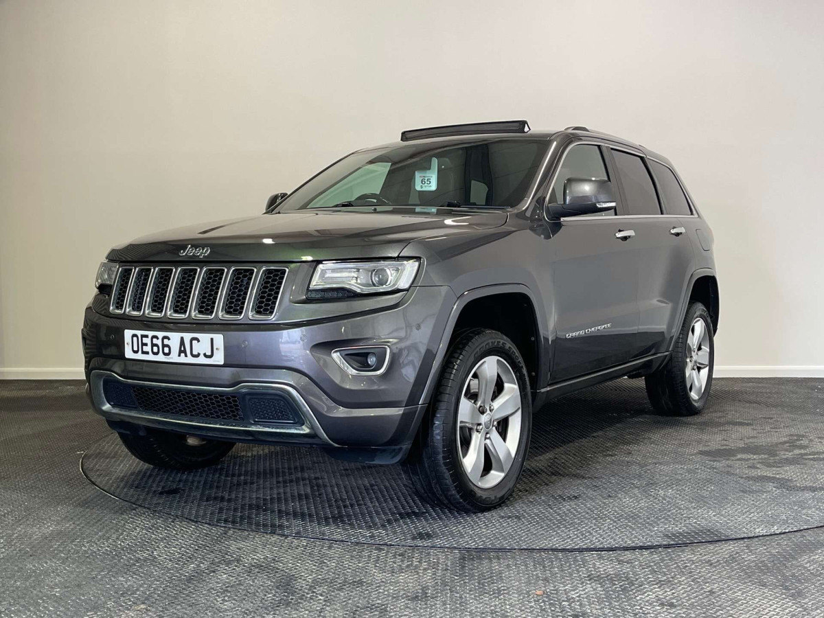 JEEP GRAND CHEROKEE 2017 (66) 3.0 V6 CRD OVERLAND SUV 5DR DIESEL AUTO 4WD EURO 6 (S/S) (250 PS) - 2017 - £14,650