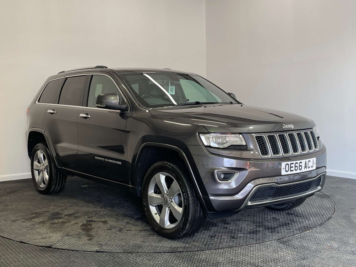 JEEP GRAND CHEROKEE 2017 (66) 3.0 V6 CRD OVERLAND SUV 5DR DIESEL AUTO 4WD EURO 6 (S/S) (250 PS) - 2017 - £14,650