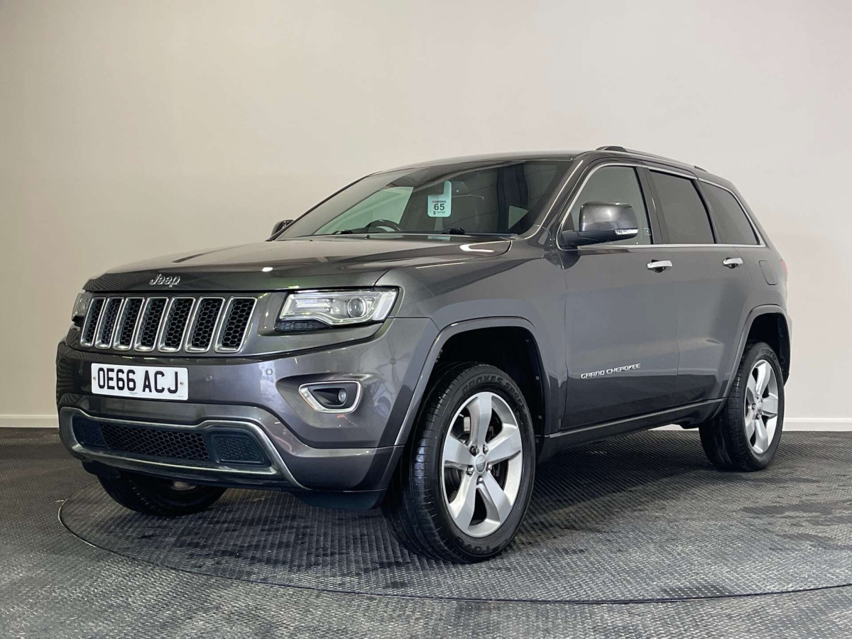 JEEP GRAND CHEROKEE 2017 (66) 3.0 V6 CRD OVERLAND SUV 5DR DIESEL AUTO 4WD EURO 6 (S/S) (250 PS) - 2017 - £14,650