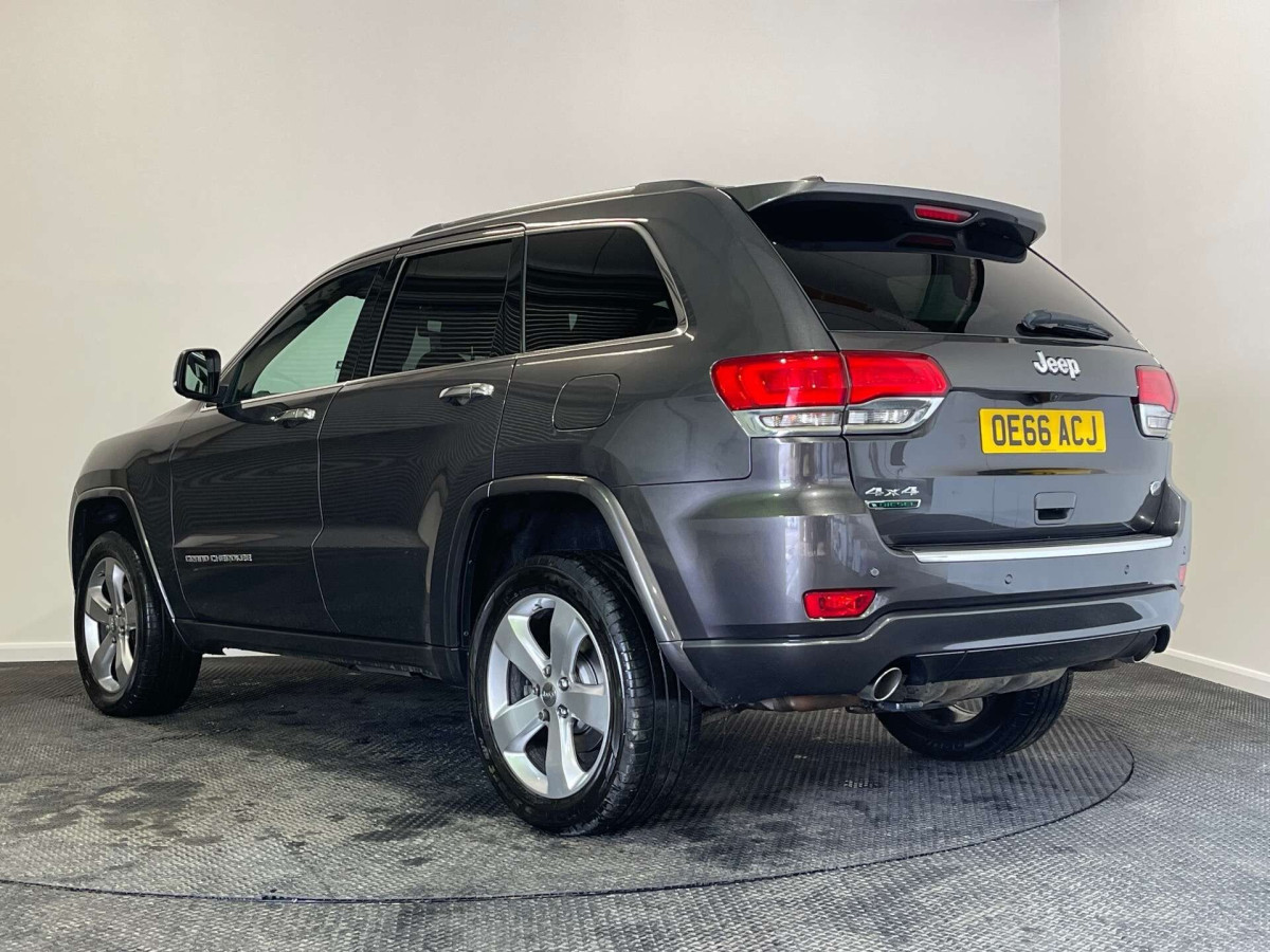 JEEP GRAND CHEROKEE 2017 (66) 3.0 V6 CRD OVERLAND SUV 5DR DIESEL AUTO 4WD EURO 6 (S/S) (250 PS) - 2017 - £14,650