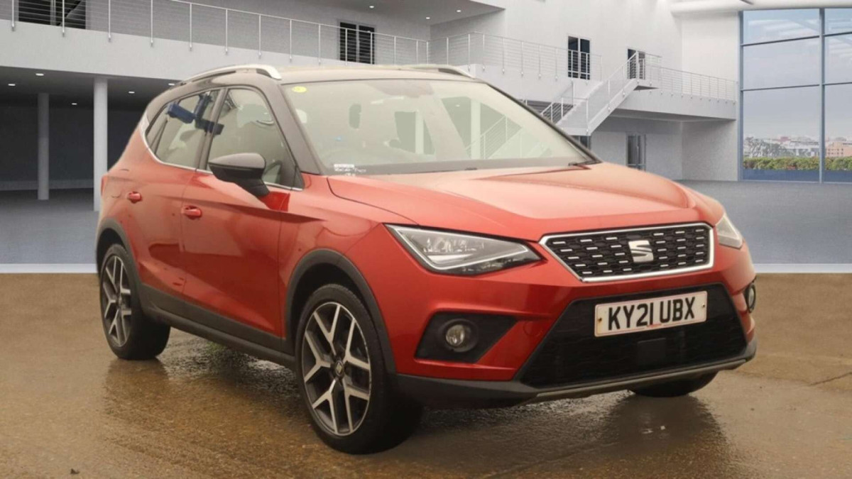 SEAT ARONA 2021 (21) 1.0 TSI XCELLENCE LUX SUV 5DR PETROL DSG EURO 6 (S/S) (110 PS) - 2021 - £14,200