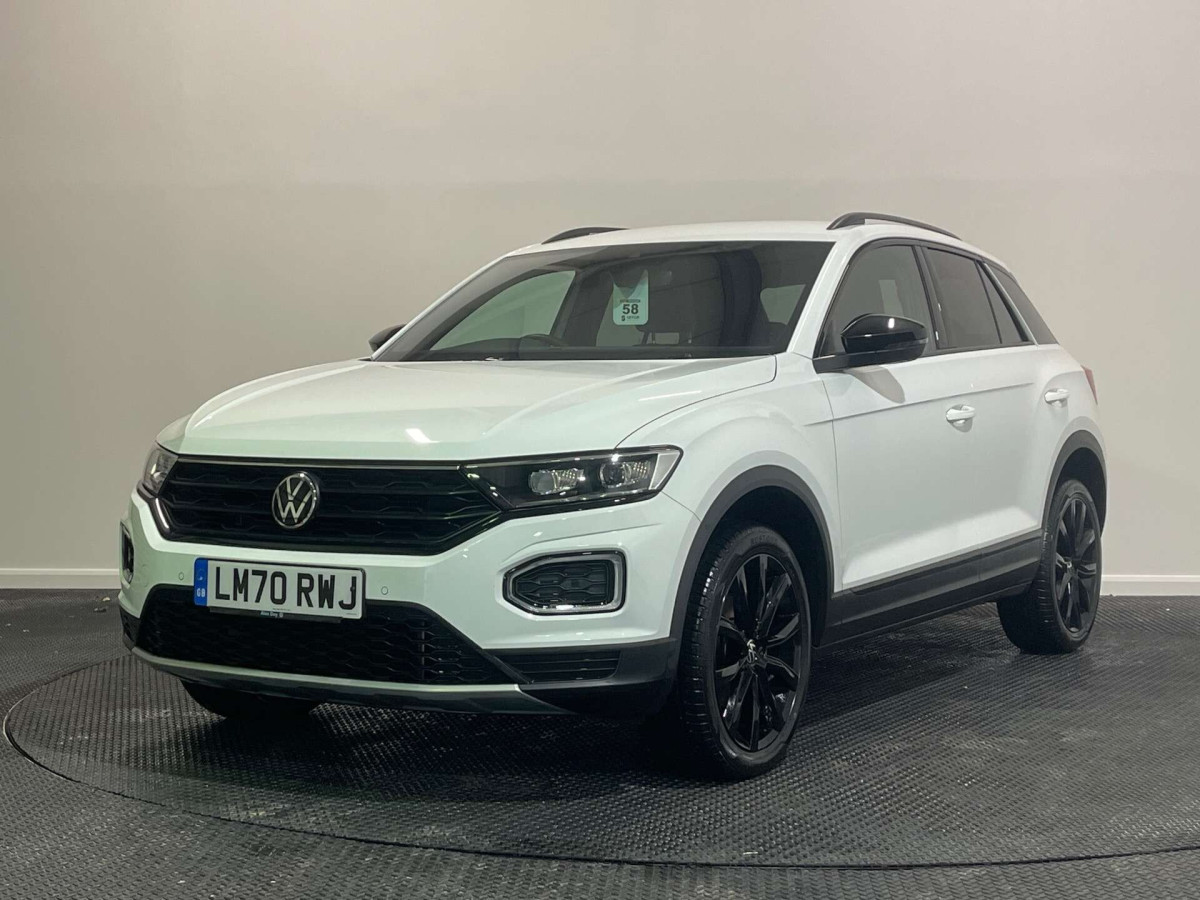 VOLKSWAGEN T-ROC 2020 (70) 1.5 TSI EVO BLACK EDITION SUV 5DR PETROL DSG EURO 6 (S/S) (150 PS) - 2020 - £18,600