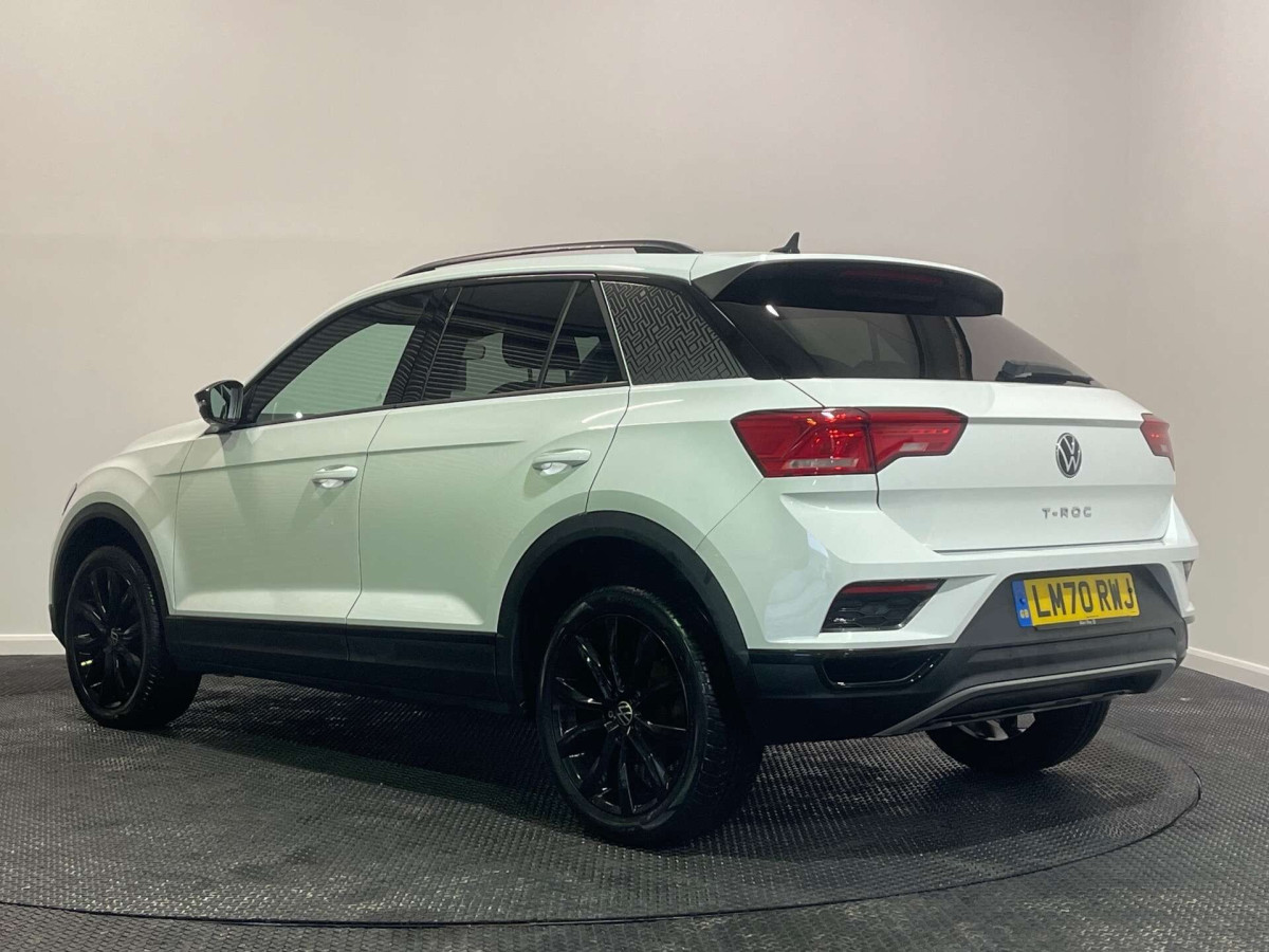 VOLKSWAGEN T-ROC 2020 (70) 1.5 TSI EVO BLACK EDITION SUV 5DR PETROL DSG EURO 6 (S/S) (150 PS) - 2020 - £18,600