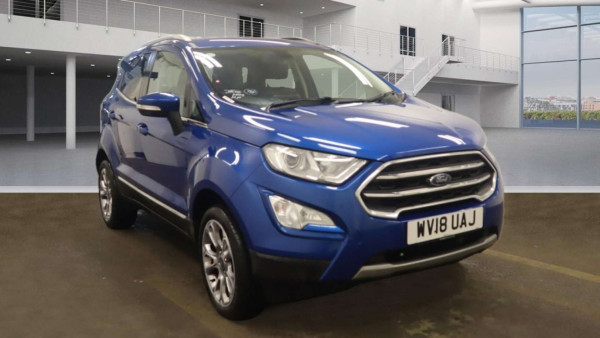 FORD ECOSPORT 2018 (18) 1.0T ECOBOOST TITANIUM SUV 5DR PETROL MANUAL EURO 6 (S/S) (125 PS)