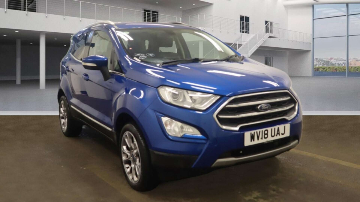 FORD ECOSPORT 2018 (18) 1.0T ECOBOOST TITANIUM SUV 5DR PETROL MANUAL EURO 6 (S/S) (125 PS) - 2018 - £9,200