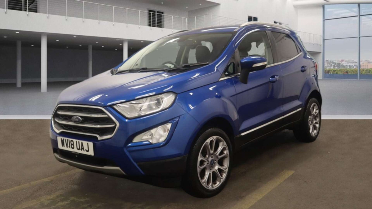 FORD ECOSPORT 2018 (18) 1.0T ECOBOOST TITANIUM SUV 5DR PETROL MANUAL EURO 6 (S/S) (125 PS) - 2018 - £9,200