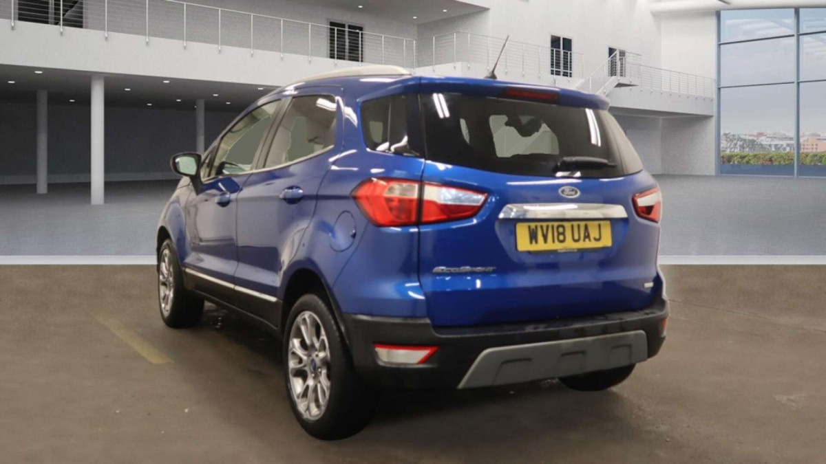 FORD ECOSPORT 2018 (18) 1.0T ECOBOOST TITANIUM SUV 5DR PETROL MANUAL EURO 6 (S/S) (125 PS) - 2018 - £9,200