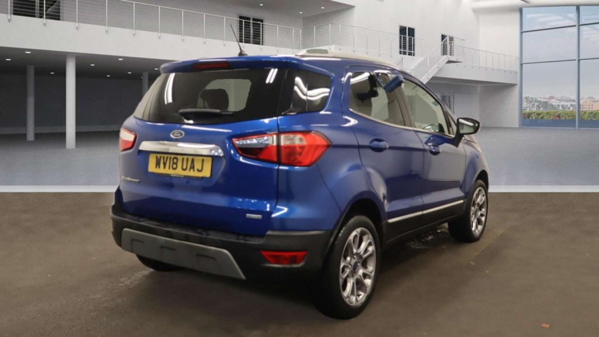 FORD ECOSPORT 2018 (18) 1.0T ECOBOOST TITANIUM SUV 5DR PETROL MANUAL EURO 6 (S/S) (125 PS) - 2018 - £9,200